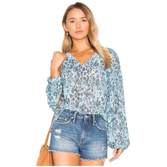 House of Harlow 1960 Tops - House of Harlow 1960 x Revolve Seymore Blouse Long SleeveTop Women's Size M